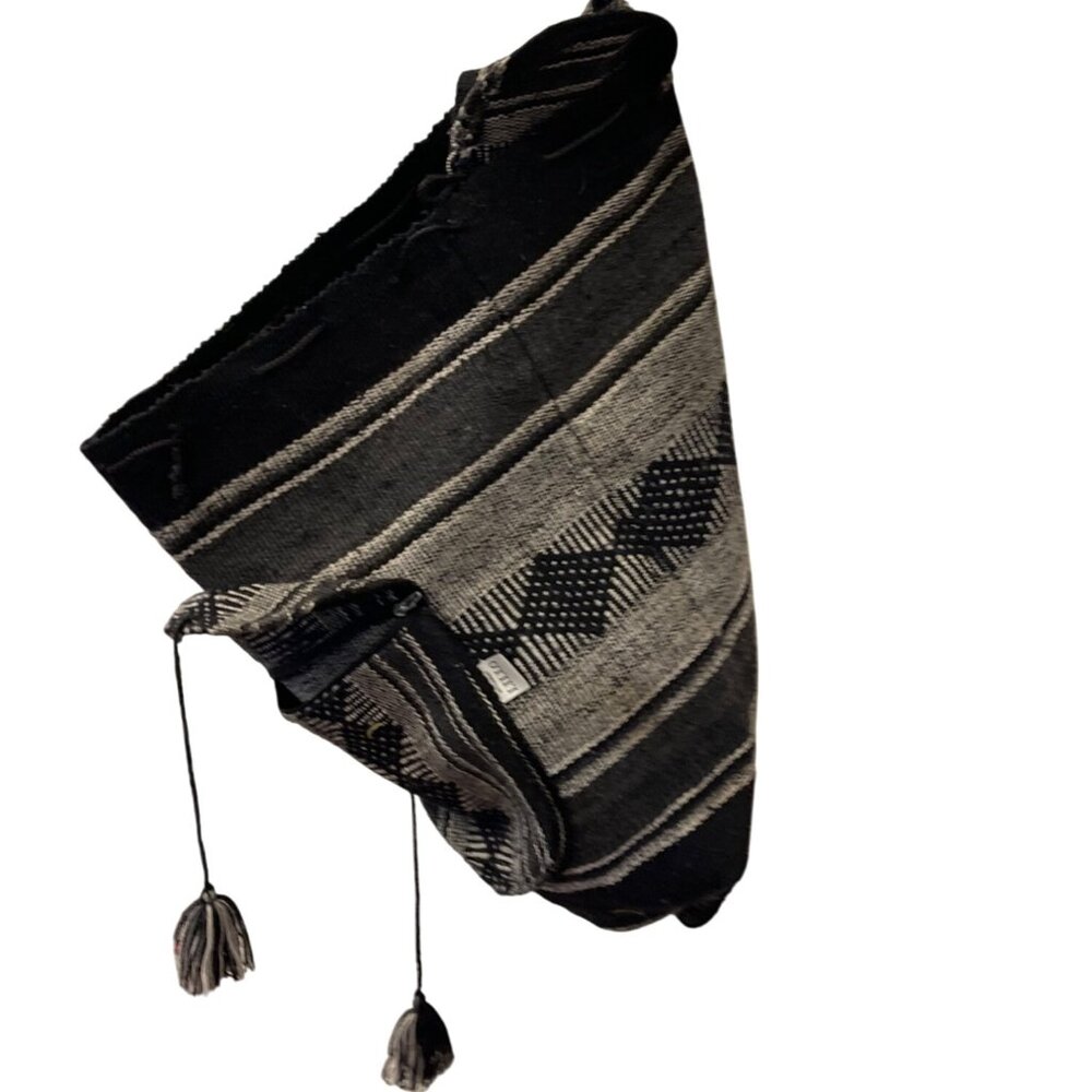 Lillo Ethnic Backpack Mexican Blanket Woven Drawstring Hippie Baja Bohemian - Picture 5 of 7
